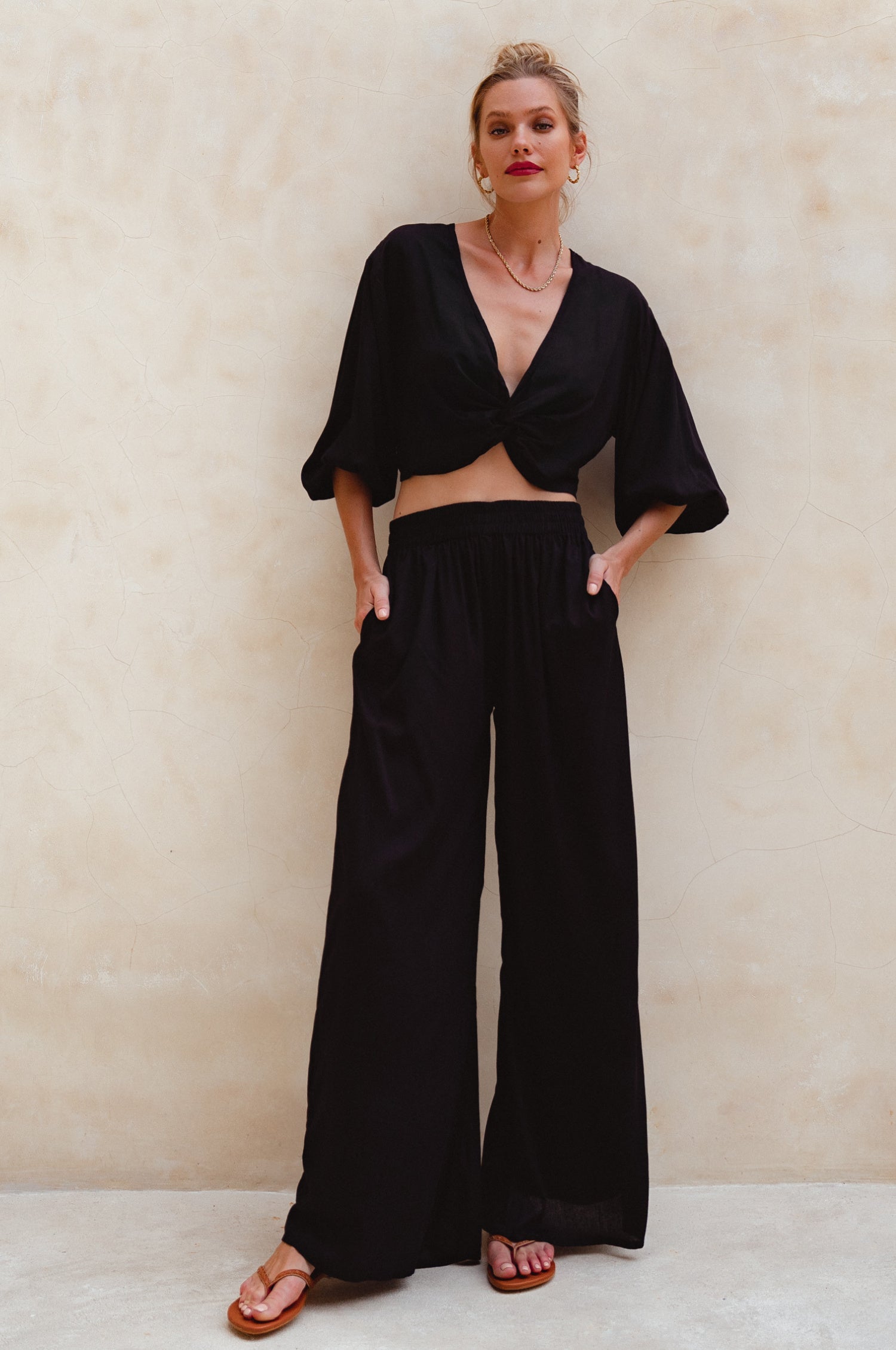 Fatima Cropped Summer Top (Sale)