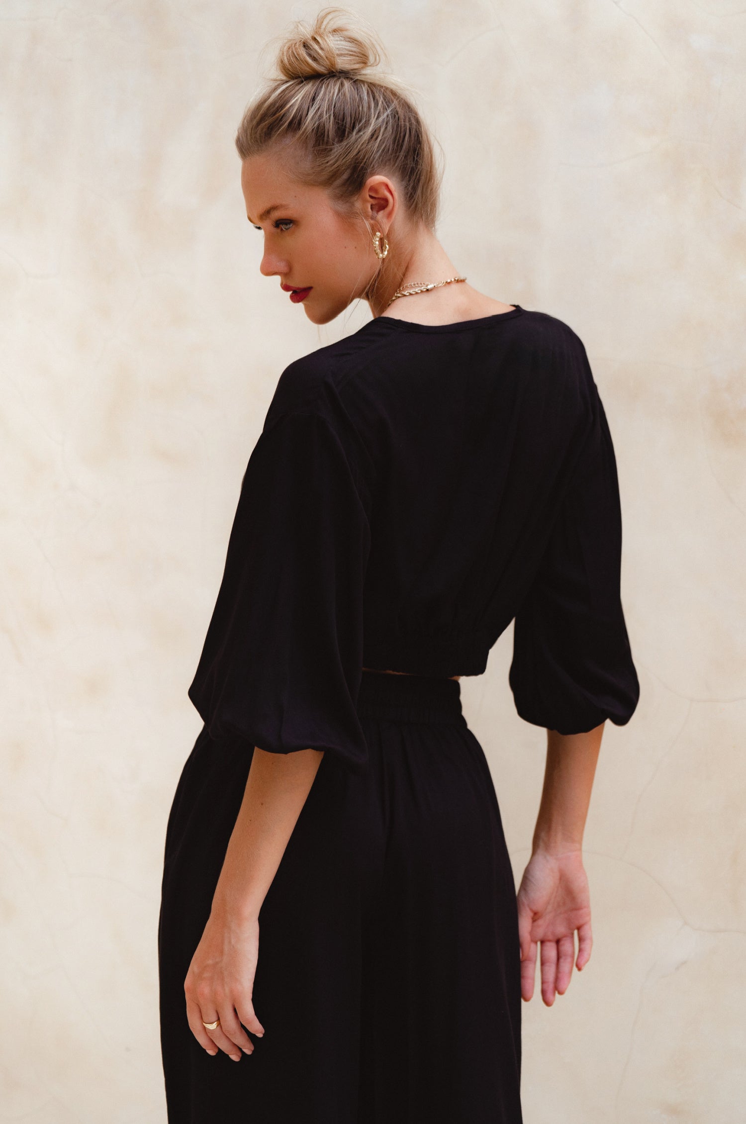 Fatima Cropped Summer Top (Sale)