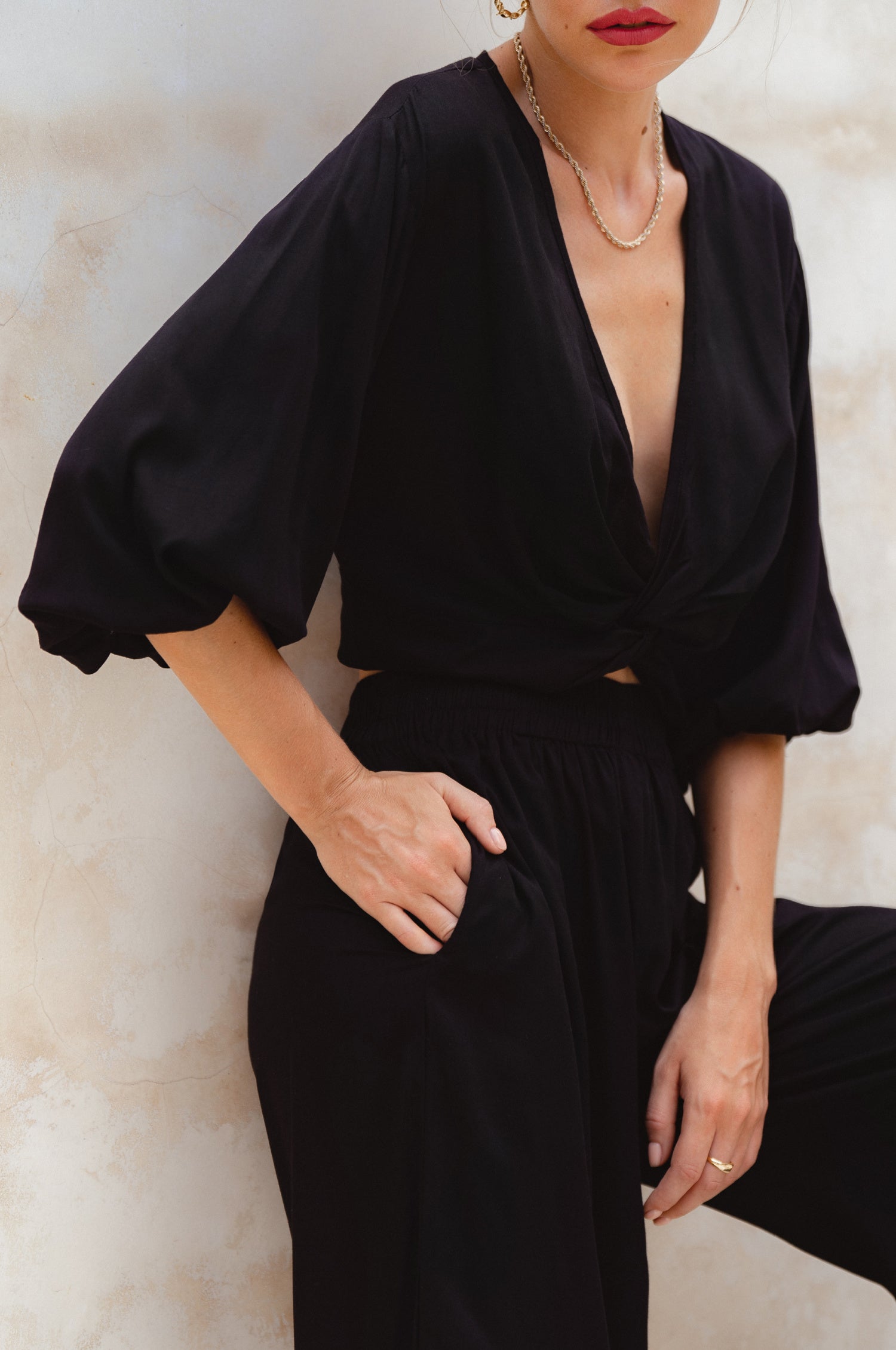 Fatima Cropped Summer Top (Sale)