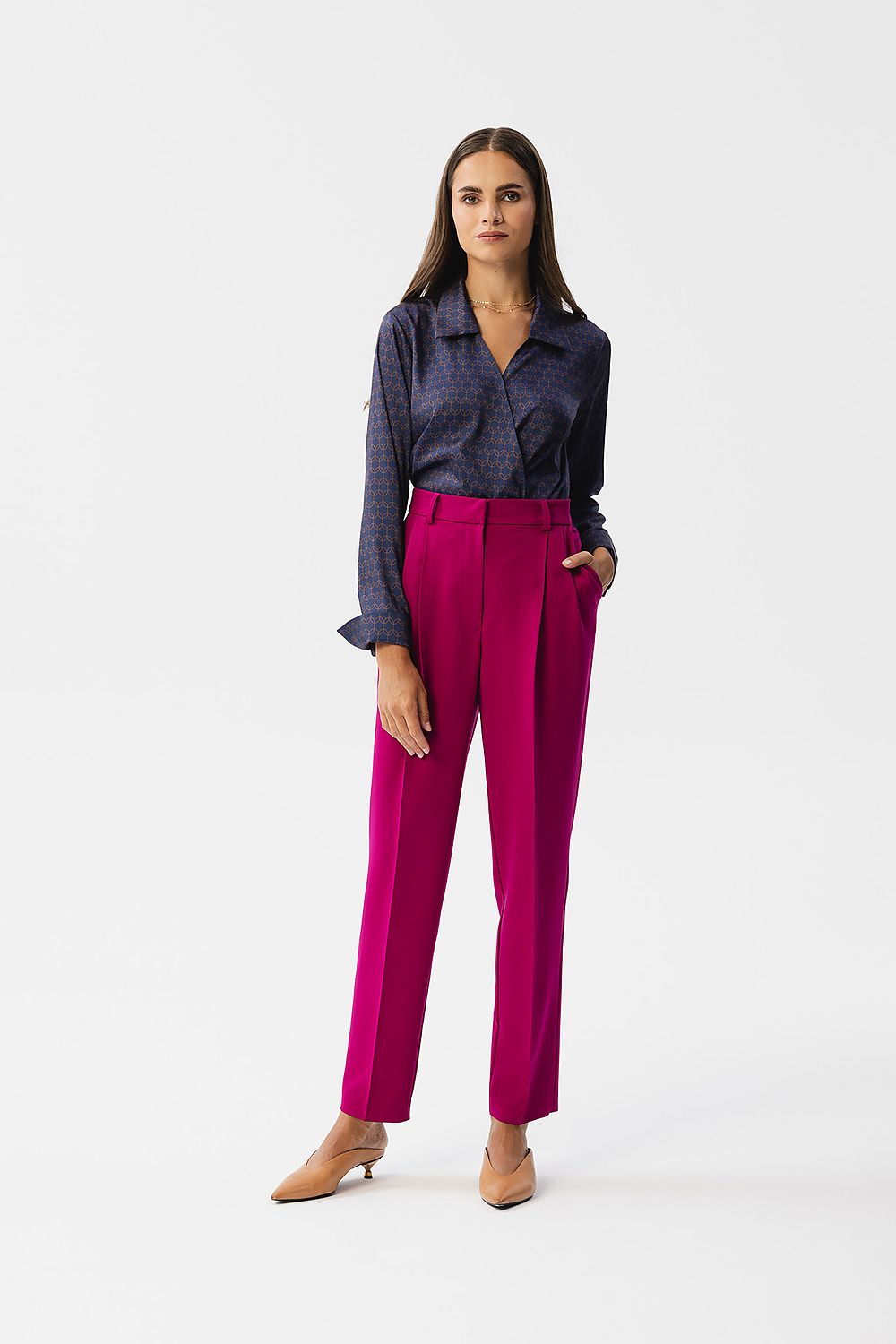  Dámské kalhoty  model 185094 Stylove 